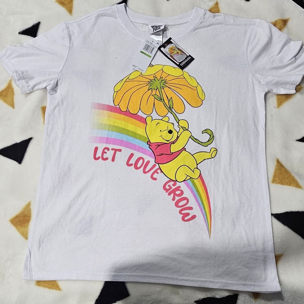 Disney Winnie the Pooh White Kids T-Shirt